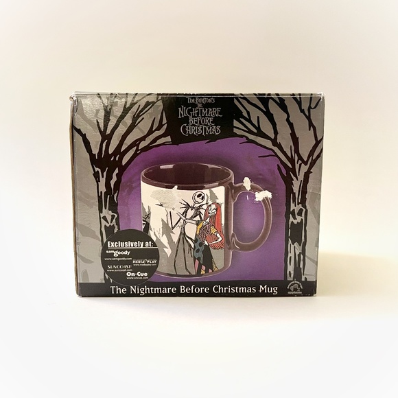 VTG Disney Tim Burton's Nightmare Before Christmas Mug with Box - Picture 11 of 14